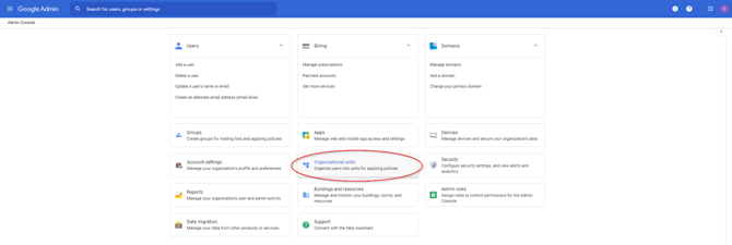 Configure Google Workspace with Black Pearl Mail - Using a Test Pilot Organizational Unit (OU)