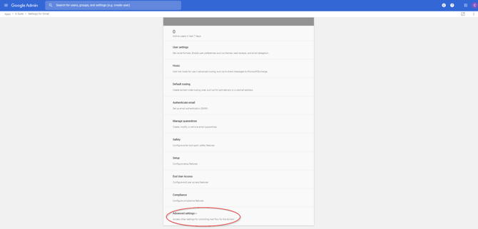 Configure Google Workspace with Black Pearl Mail - Using a Test Pilot Organizational Unit (OU)13