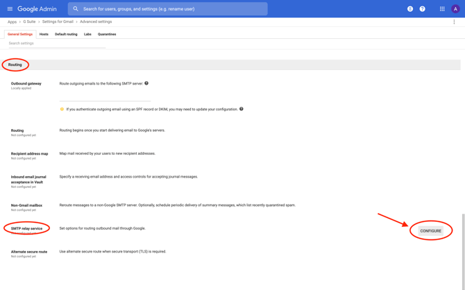 Configure Google Workspace with Black Pearl Mail - Using a Test Pilot Organizational Unit (OU)14