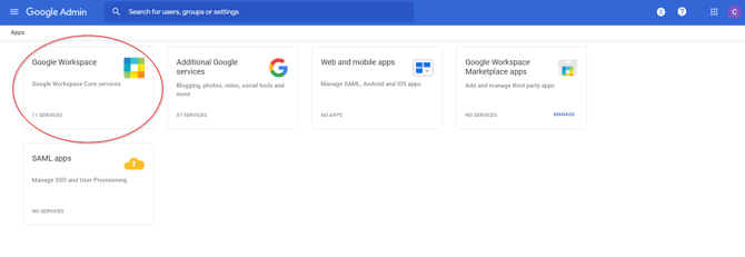 Configure Google Workspace with Black Pearl Mail - Using a Test Pilot Organizational Unit (OU)5