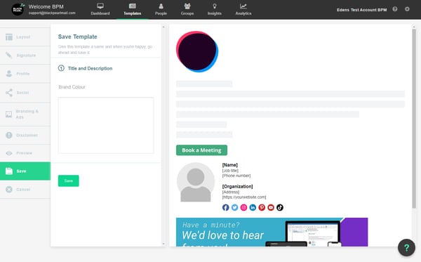 Click Save again at the bottom of this page